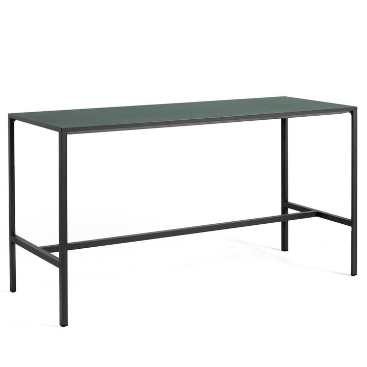 PRE-ORDER | HAY New Order High Table, Charcoal/Green, H105cm - 4 Sizes