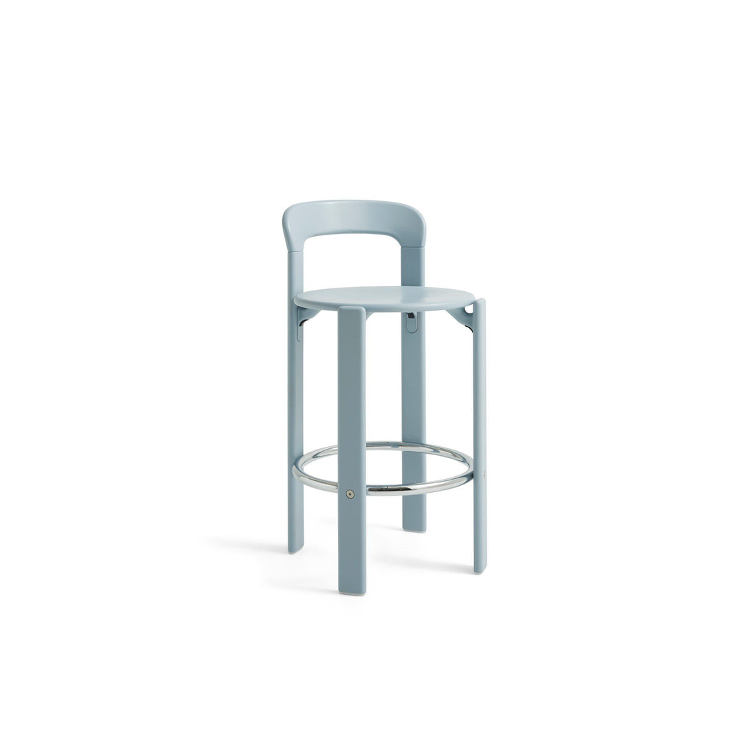 PRE-ORDER | HAY Rey Bar Stool Low, 65cm, Slate Blue