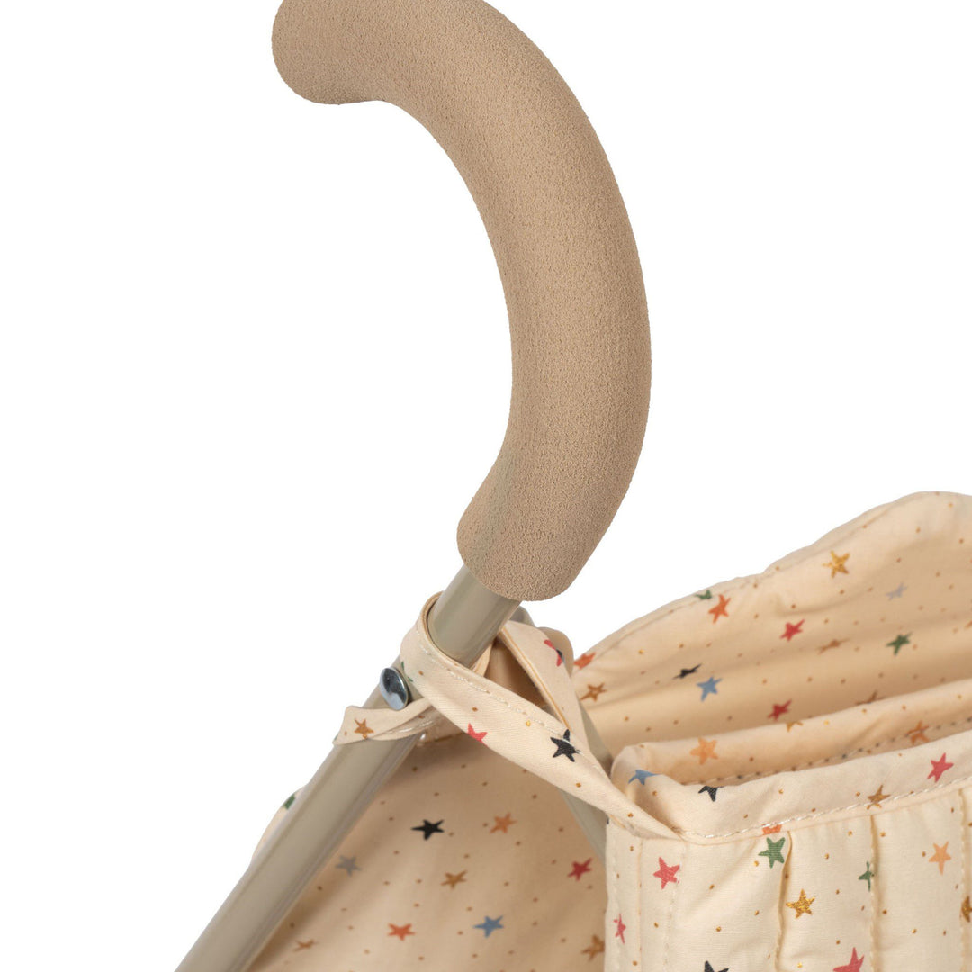 KONGES SLØJD Kids Doll Stroller Toy, Multi Star