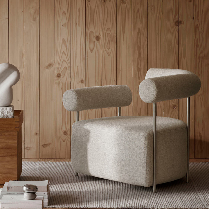 PRE-ORDER | KRISTINA DAM STUDIO Solitude Lounge Chair, Beige