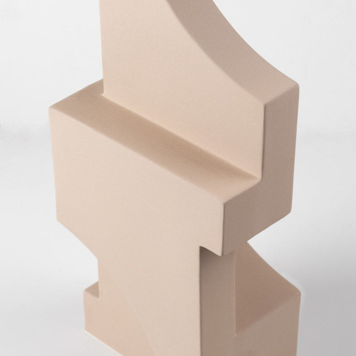 KRISTINA DAM STUDIO Serif Sculpture, Sand Engobe