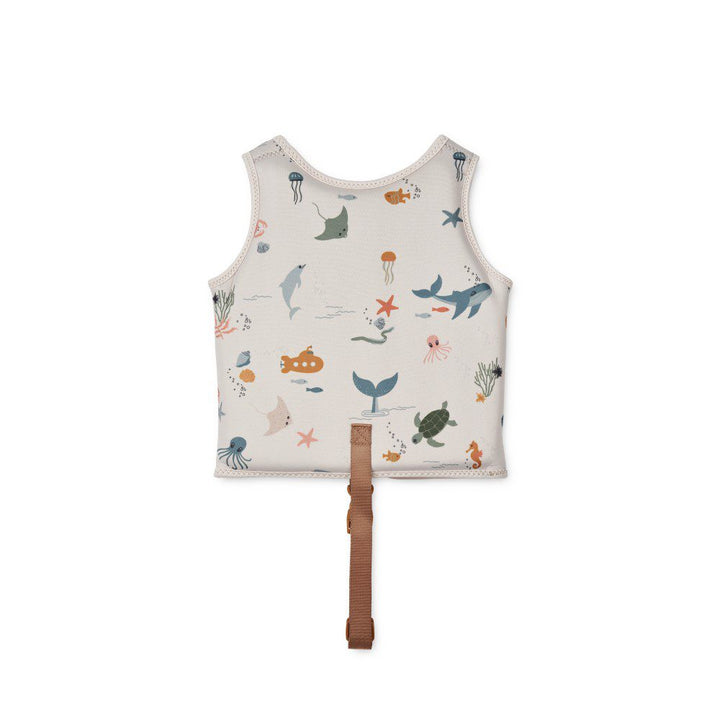 LIEWOOD Dove Swim Vest, Sea Creature/Sandy