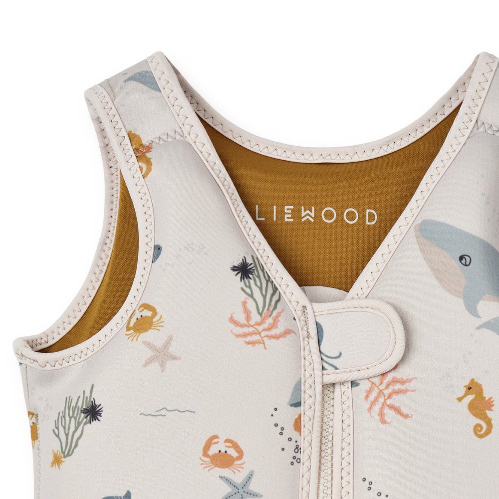 LIEWOOD Dove Swim Vest, Sea Creature/Sandy