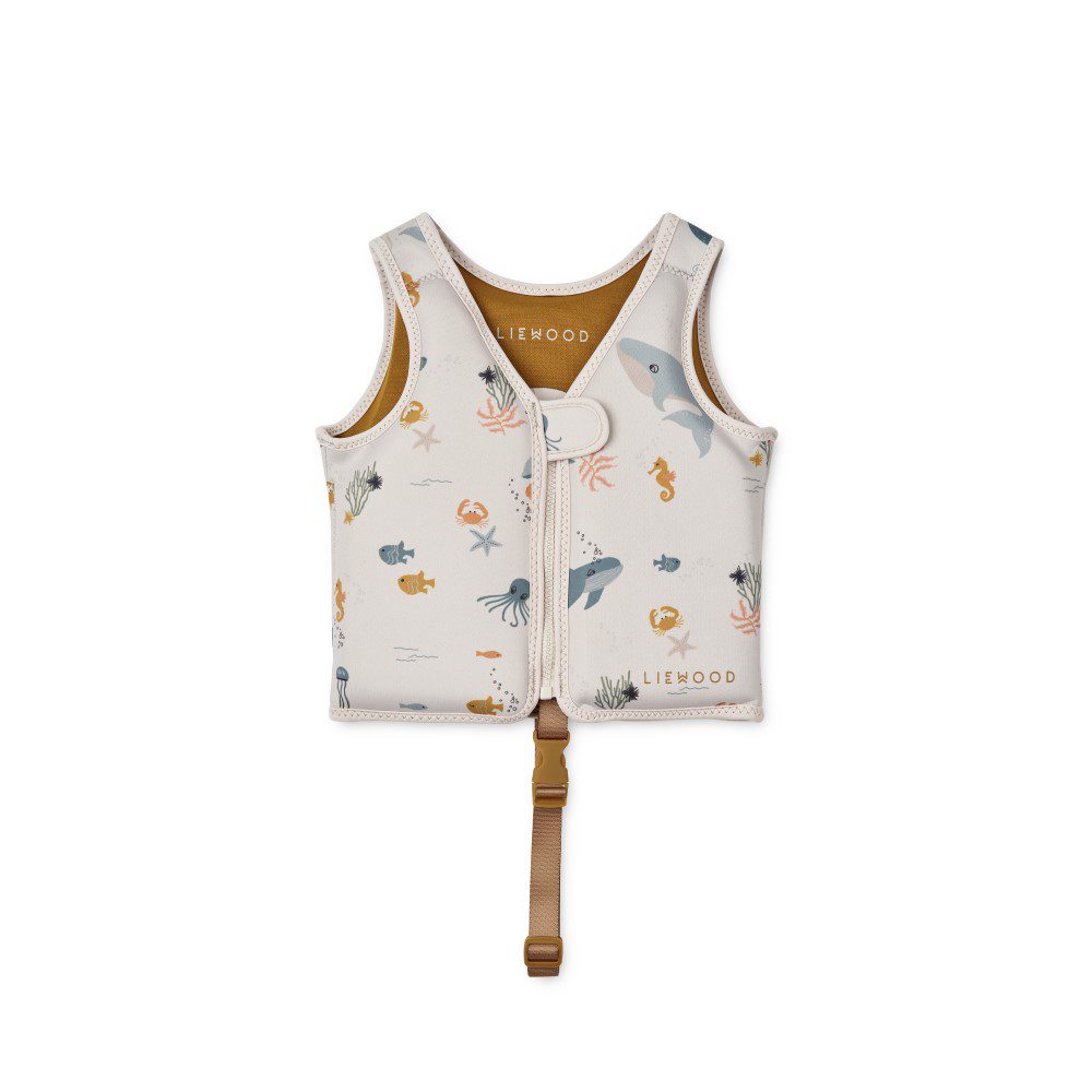 LIEWOOD Dove Swim Vest, Sea Creature/Sandy