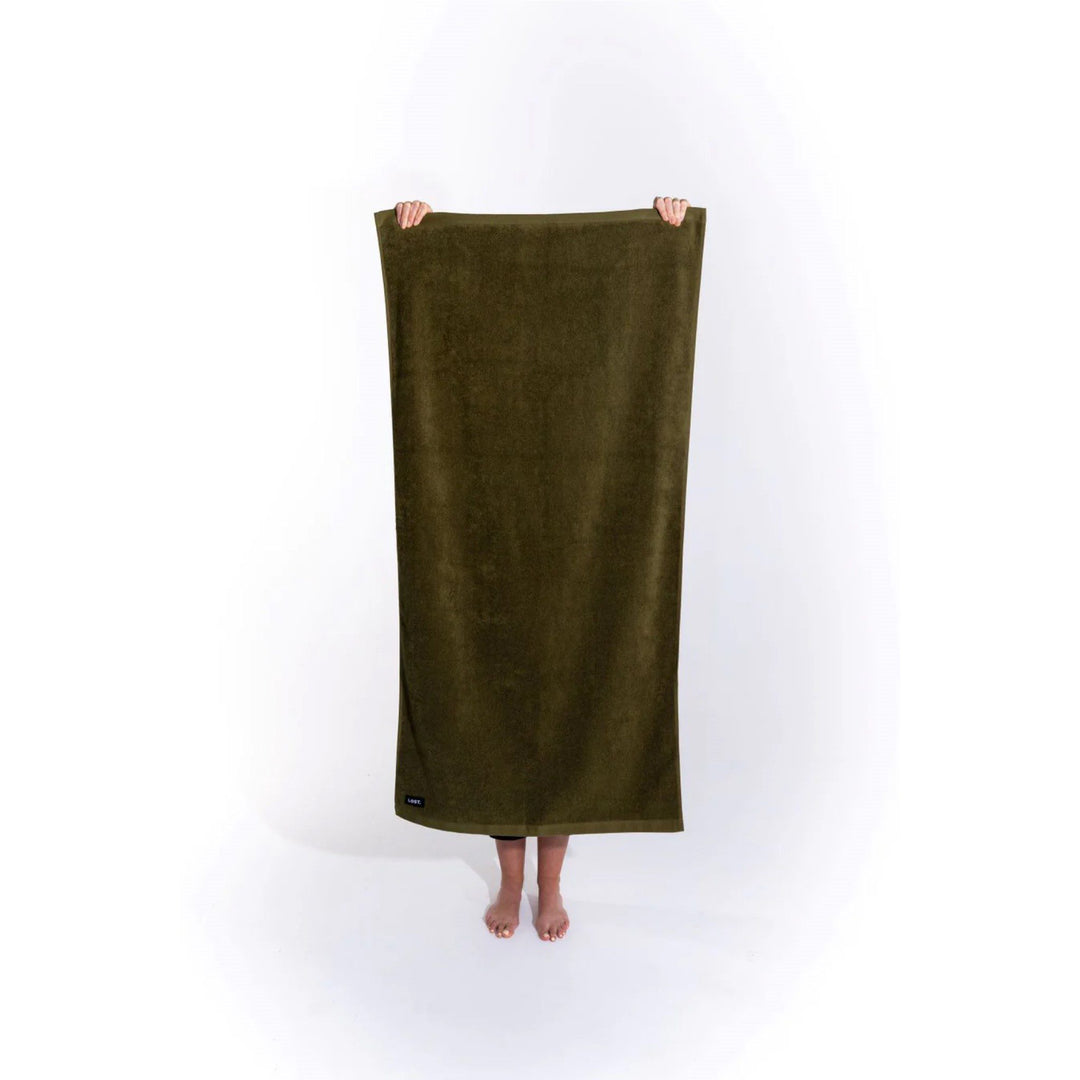 LOST TOWELS Bath Towel, 70x140cm, Khaki