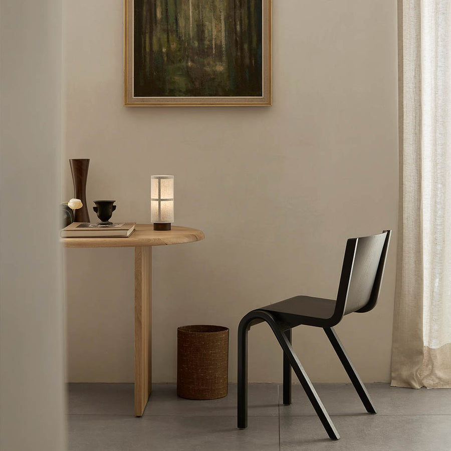 Ready dining chair in black oak colour