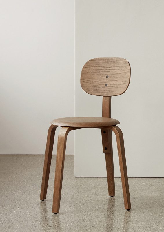 PRE-ORDER | AUDO CPH (Ex MENU) Afteroom Plywood Chair, Dark Stained Oak