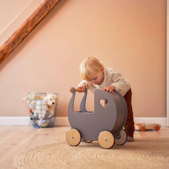 PRE-ORDER | MOOVER Classic Dolls Pram, Grey