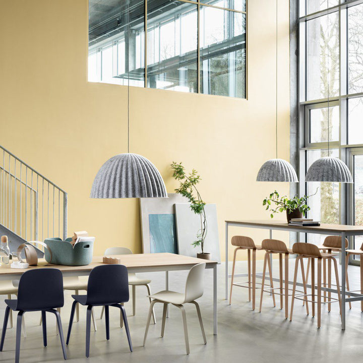 PRE-ORDER | MUUTO Under The Bell Pendant Lamp, White Mélange – 2 Sizes