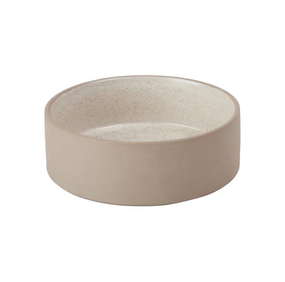 OYOY ZOO Sia Dog Bowl, White - 3 Sizes