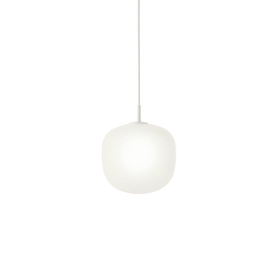 MUUTO Rime Pendant Light, Opal White – 4 Sizes