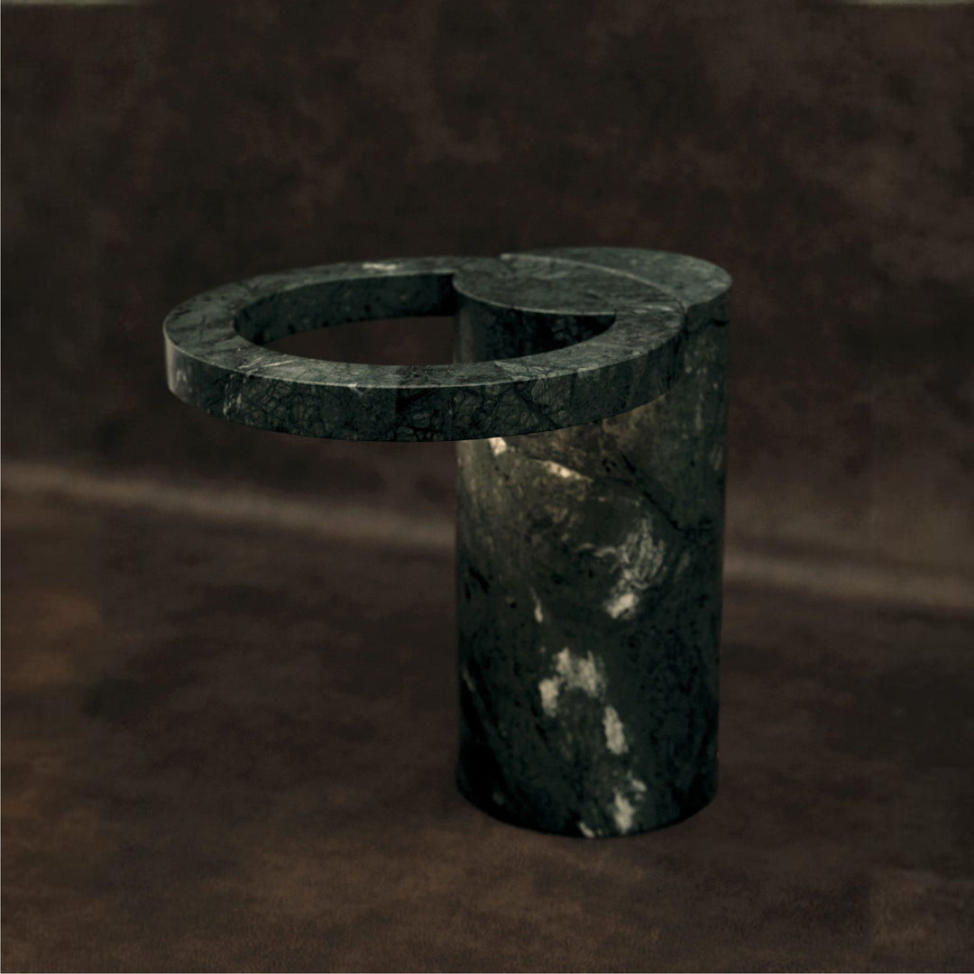 PRE-ORDER | STUDIO SOCIETÁ Eclipse Table Lamp, Green Marble