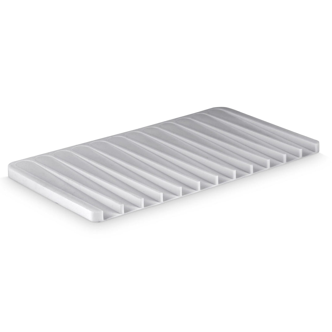 DESIGNSTUFF Silicone Drying Mat, Light Grey