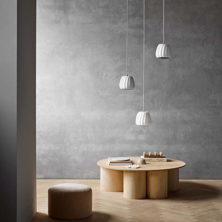 PRE-ORDER | TOM ROSSAU ST906 Mini Pendant Light, White Coated Paper, 19x43cm