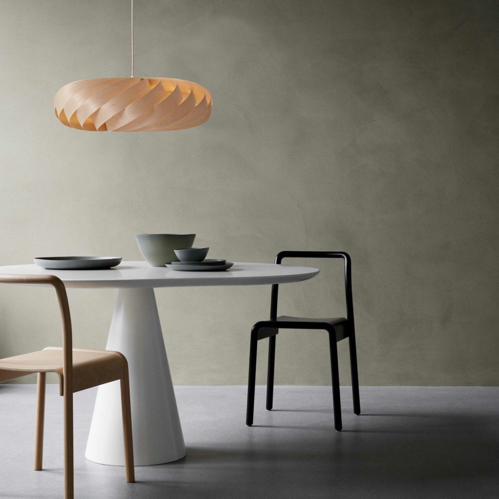 PRE-ORDER | TOM ROSSAU TR5 Pendant Light, Natural Birch – 4 Sizes