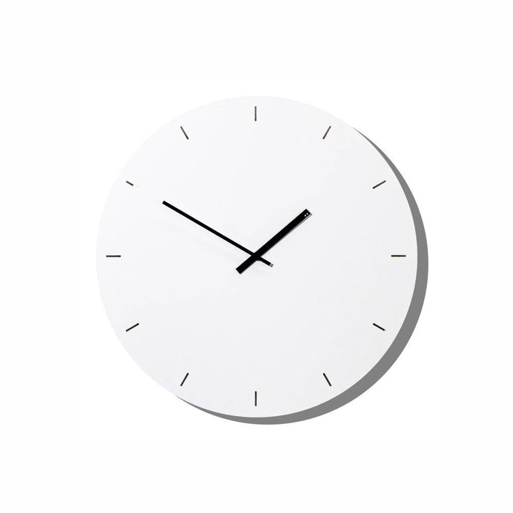 TOO DESIGNS Minimal Clock, White, Ø 49 cm