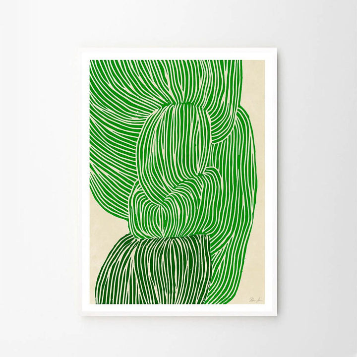 THE POSTER CLUB Rebecca Hein, Green Ocean Poster Art Print, 40x50cm