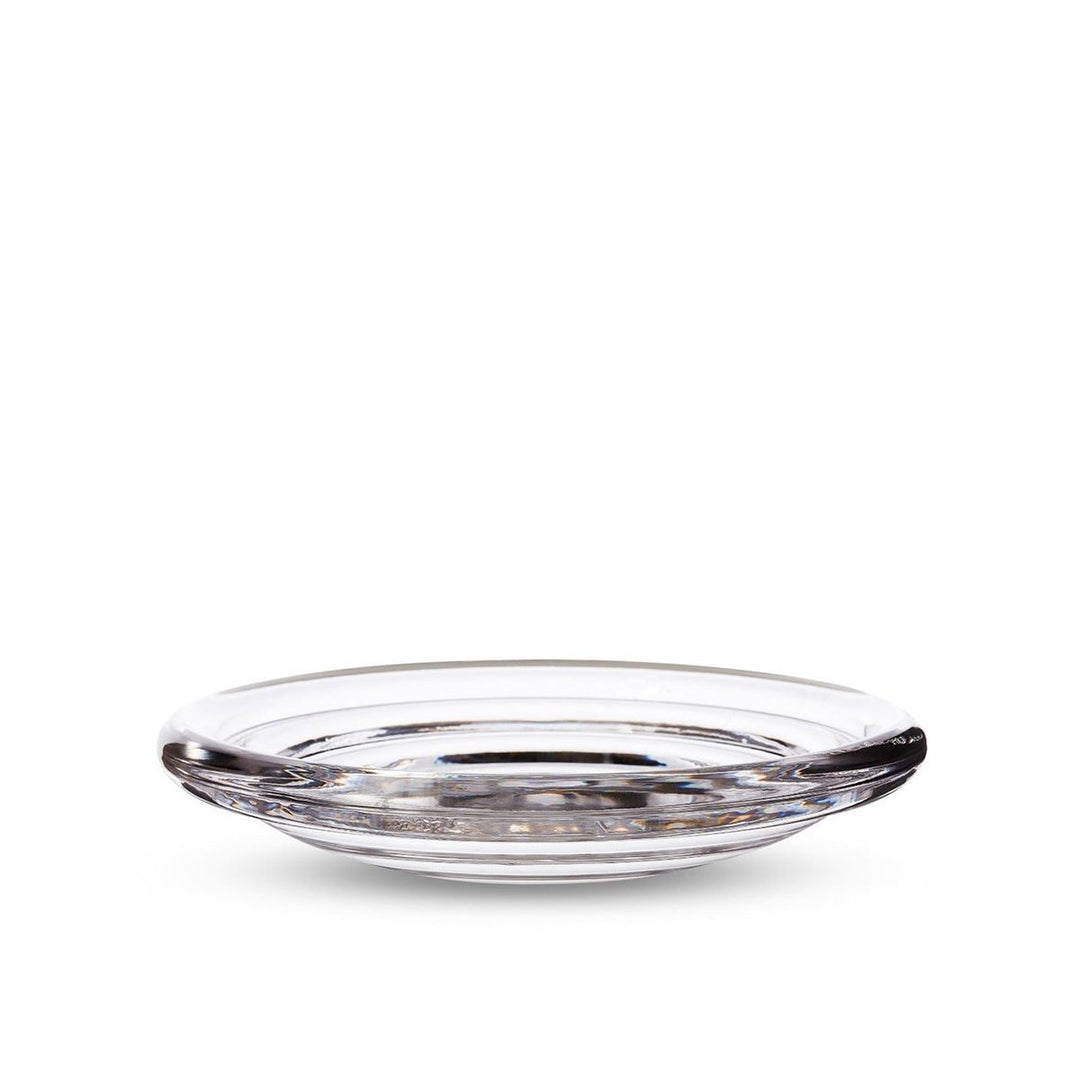 Decorative hand-made glass Press medium bowl by Tom Dixon.