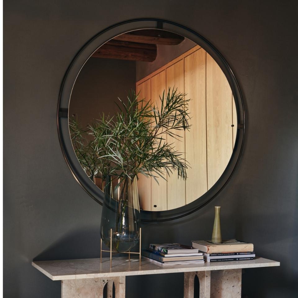 AUDO CPH (Ex MENU) Nimbus Mirror, 110cm, Bronzed Brass