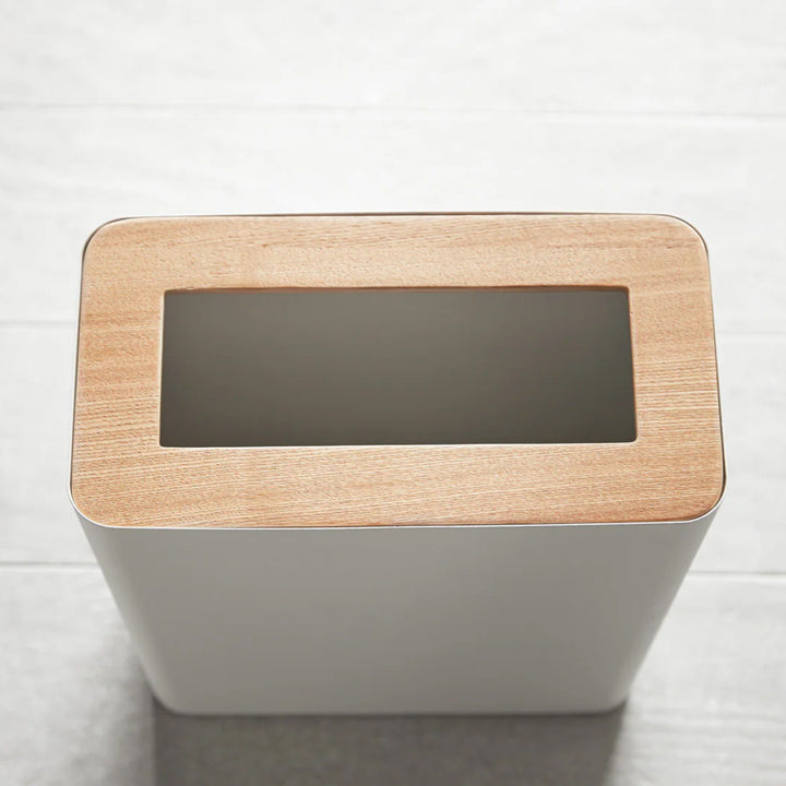 YAMAZAKI Rin Rubbish Bin/Paper Bin White Square