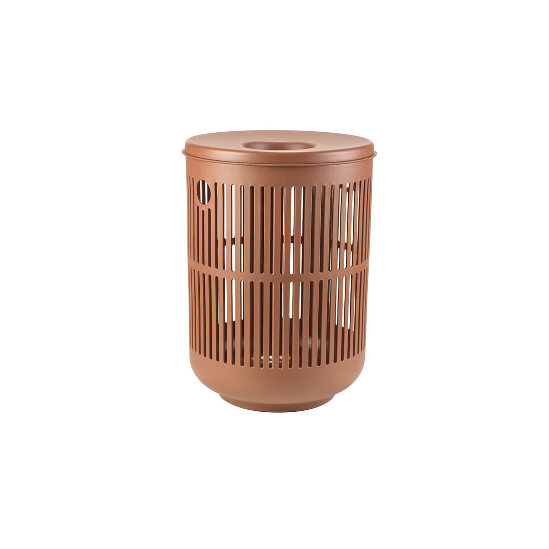 ZONE DENMARK Ume Laundry Basket 60L w/Lid Terracotta