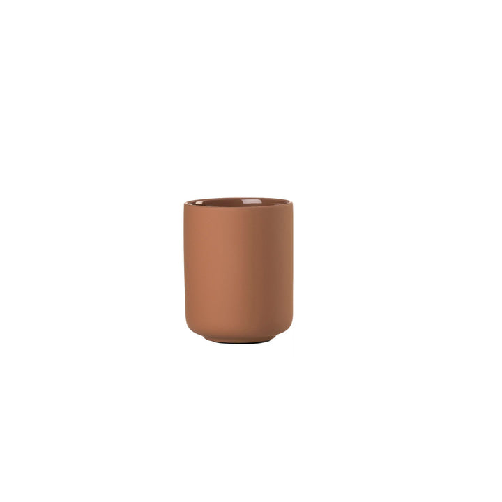 ZONE DENMARK Ume Tumbler/Toothbrush Mug, Terracotta