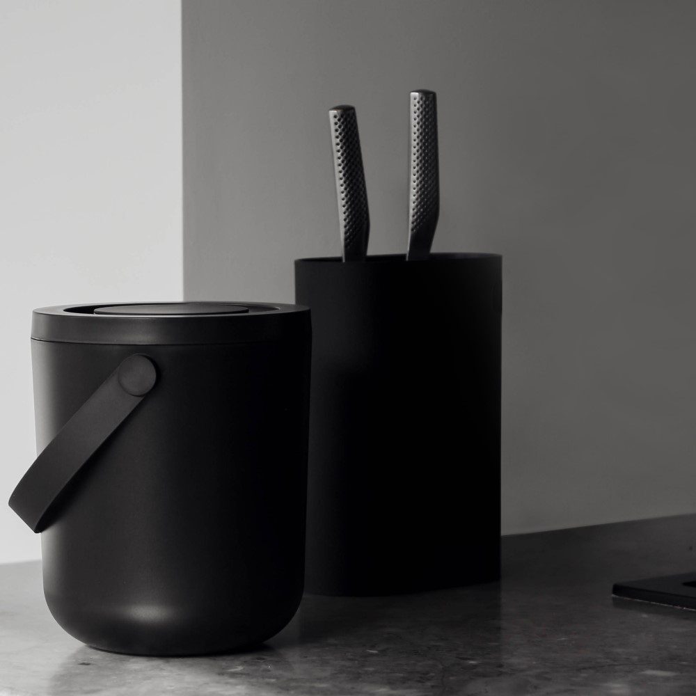 ZONE DENMARK Singles Knife Block, Black