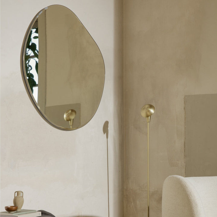 PRE-ORDER | ferm LIVING Pond Mirror XL, Brass