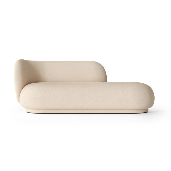 PRE-ORDER | ferm LIVING Rico Divan Left, Brushed, Off-White