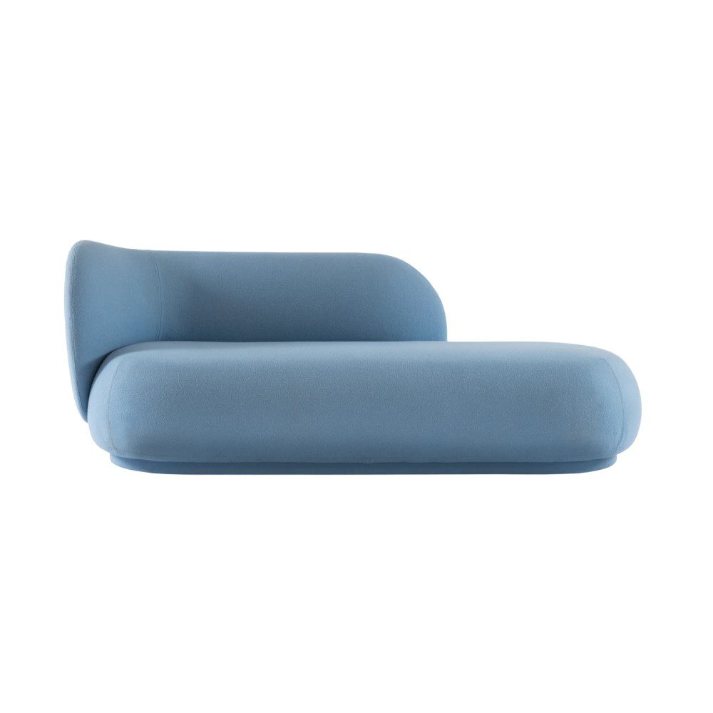 PRE-ORDER | ferm LIVING Rico Divan Left, Tonus, Light Blue