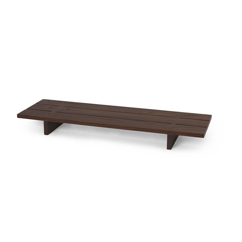 ferm LIVING Tategu Tray Table, Dark Brown