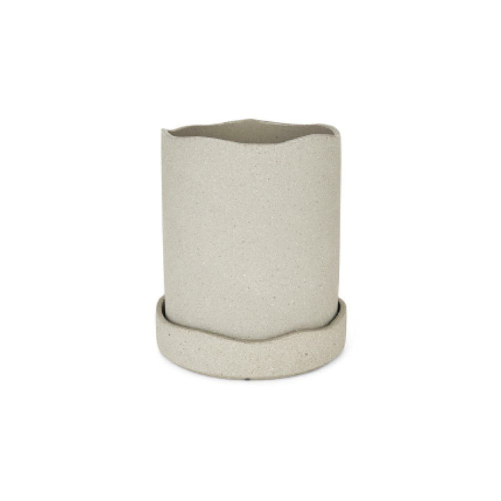 ferm LIVING Uneru Pot, Ø16cm, Grey