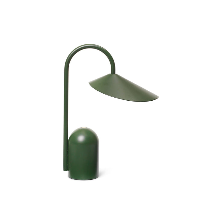 ferm LIVING Arum Portable Lamp, Grass Green