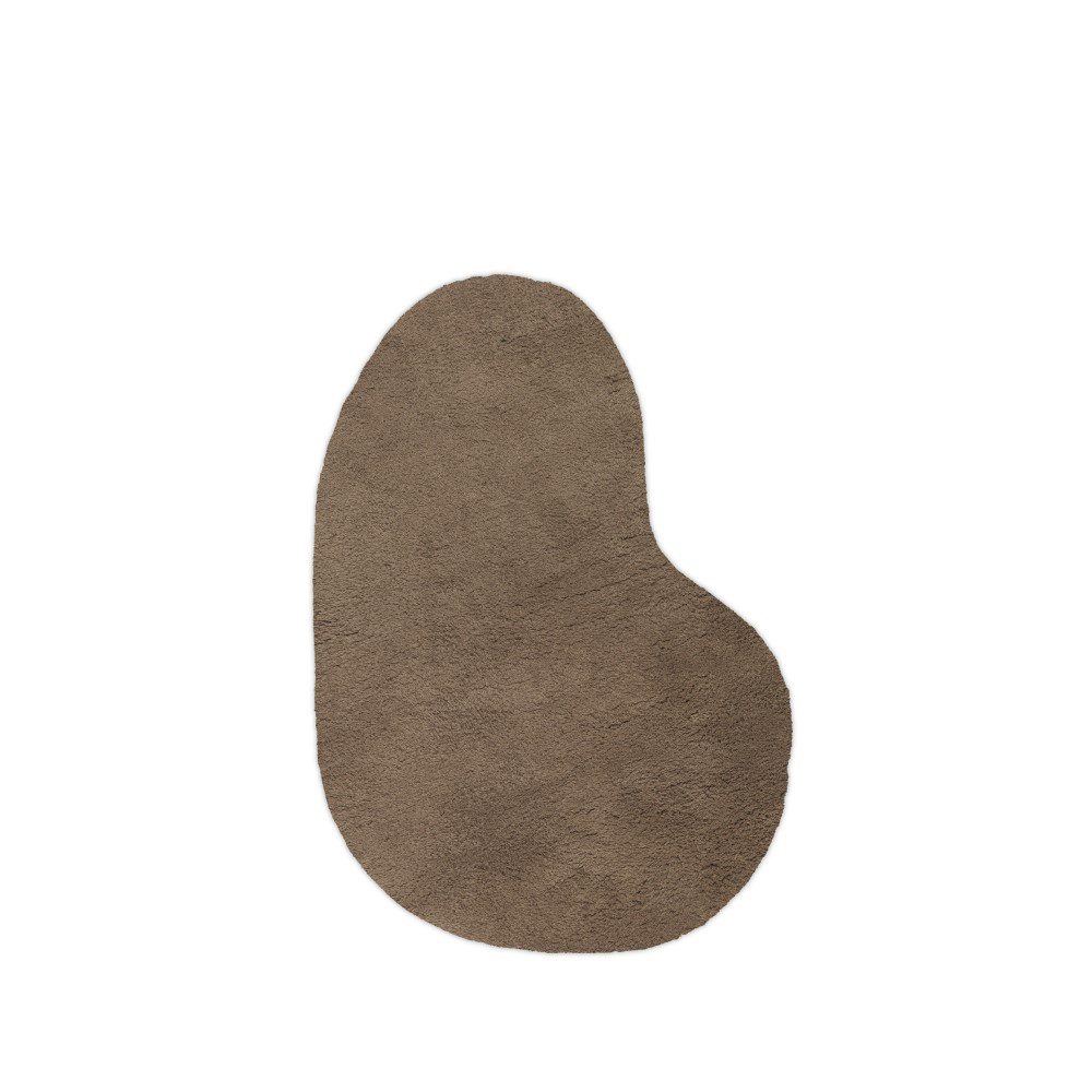 ferm LIVING Forma Wool Rug, Ash Brown - 2 Sizes