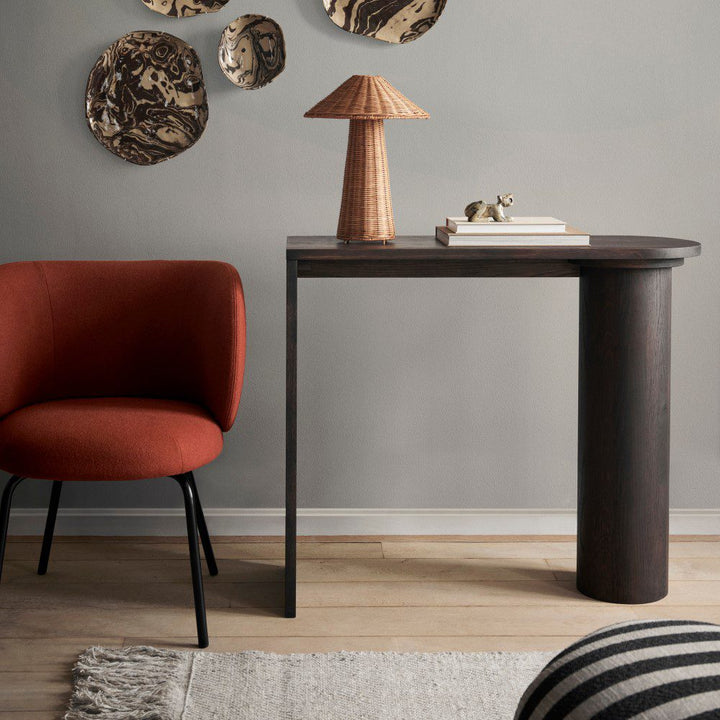 PRE-ORDER | ferm LIVING Pylo Console Table, Dark Stained Oak