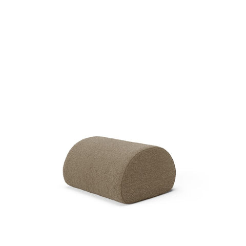 PRE-ORDER | ferm LIVING Rouli Pouf, Pure Bouclé/Sand