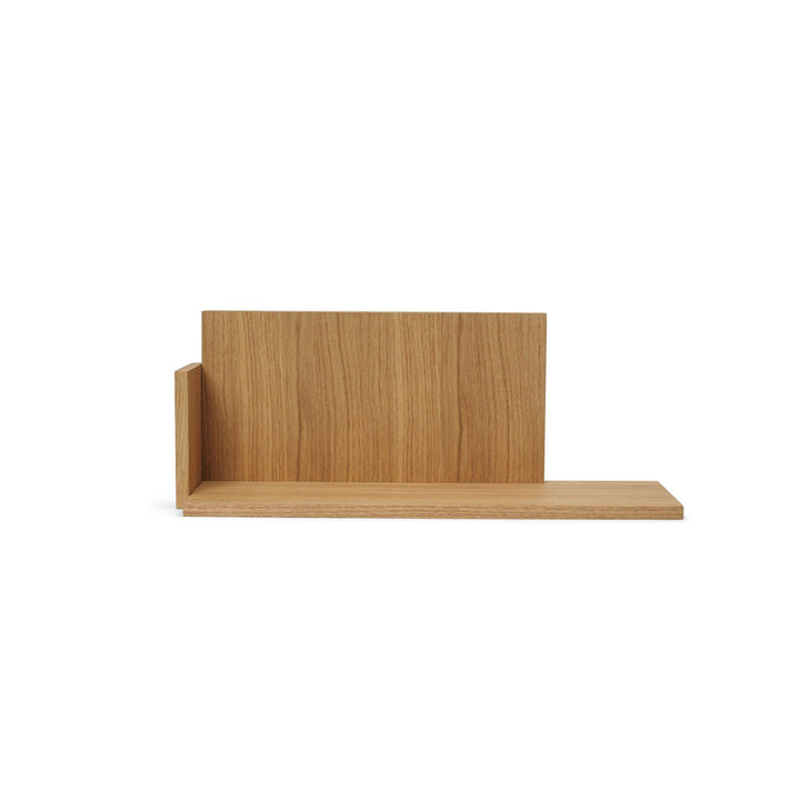 ferm LIVING Stagger Shelf, Oiled Oak, Low