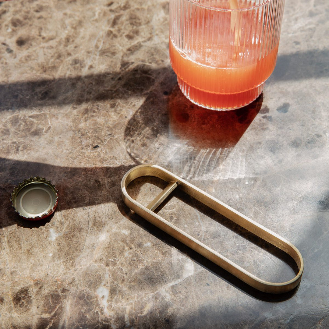 ferm LIVING Fein Bottle Opener Brass-24860