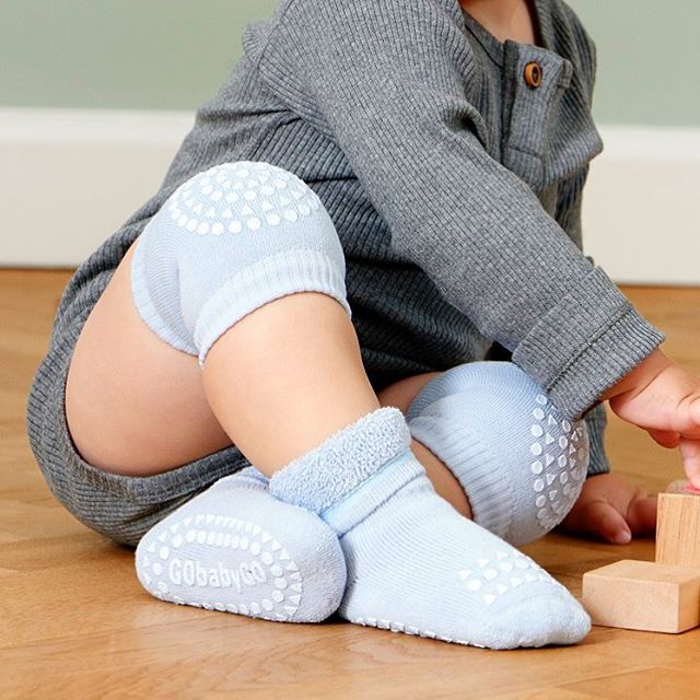 GOBABYGO Non-Slip Socks Sky Blue-30110