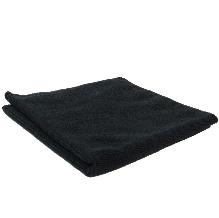 BARKLY BASICS Black Microfibre Cloths - Pack of 2-0