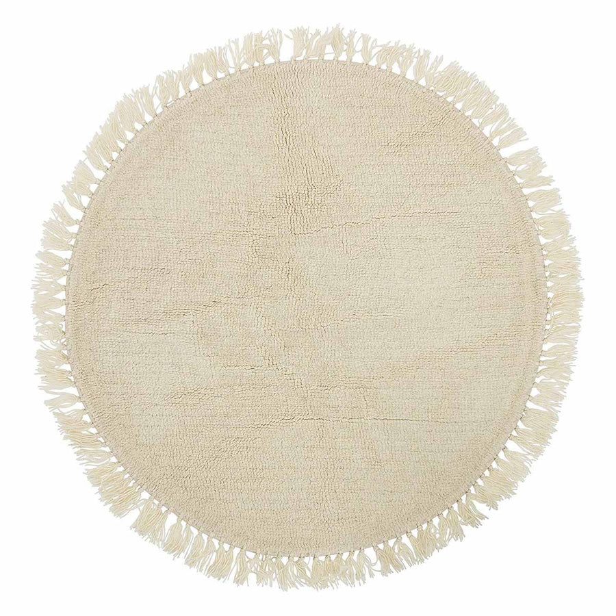 BLOOMINGVILLE Wool Rug, Nature-0