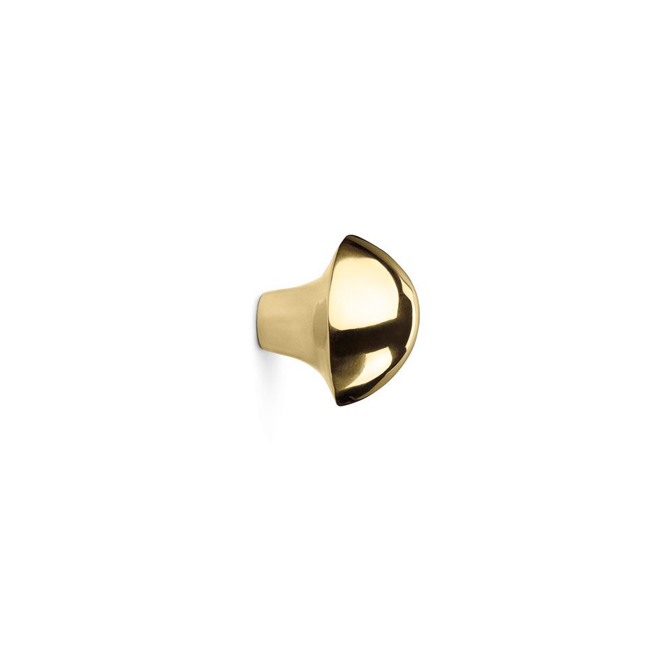 ferm LIVING x Helena Rohner Mushroom Wall Hook, Brass-35687