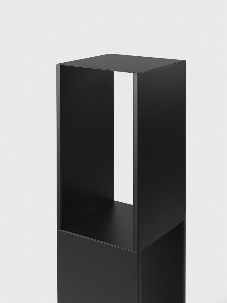 KRISTINA DAM STUDIO Pedestal Table, Black-33528