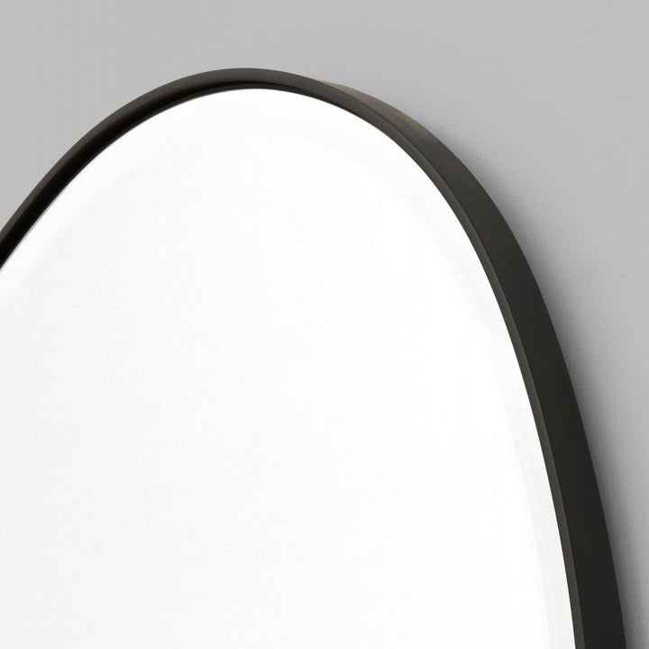 MIDDLE OF NOWHERE Pebble Mirror, Black 70x90cm-33646