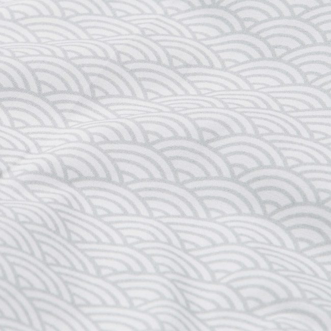 CAM CAM Organic Bedding Grey Wave-10359