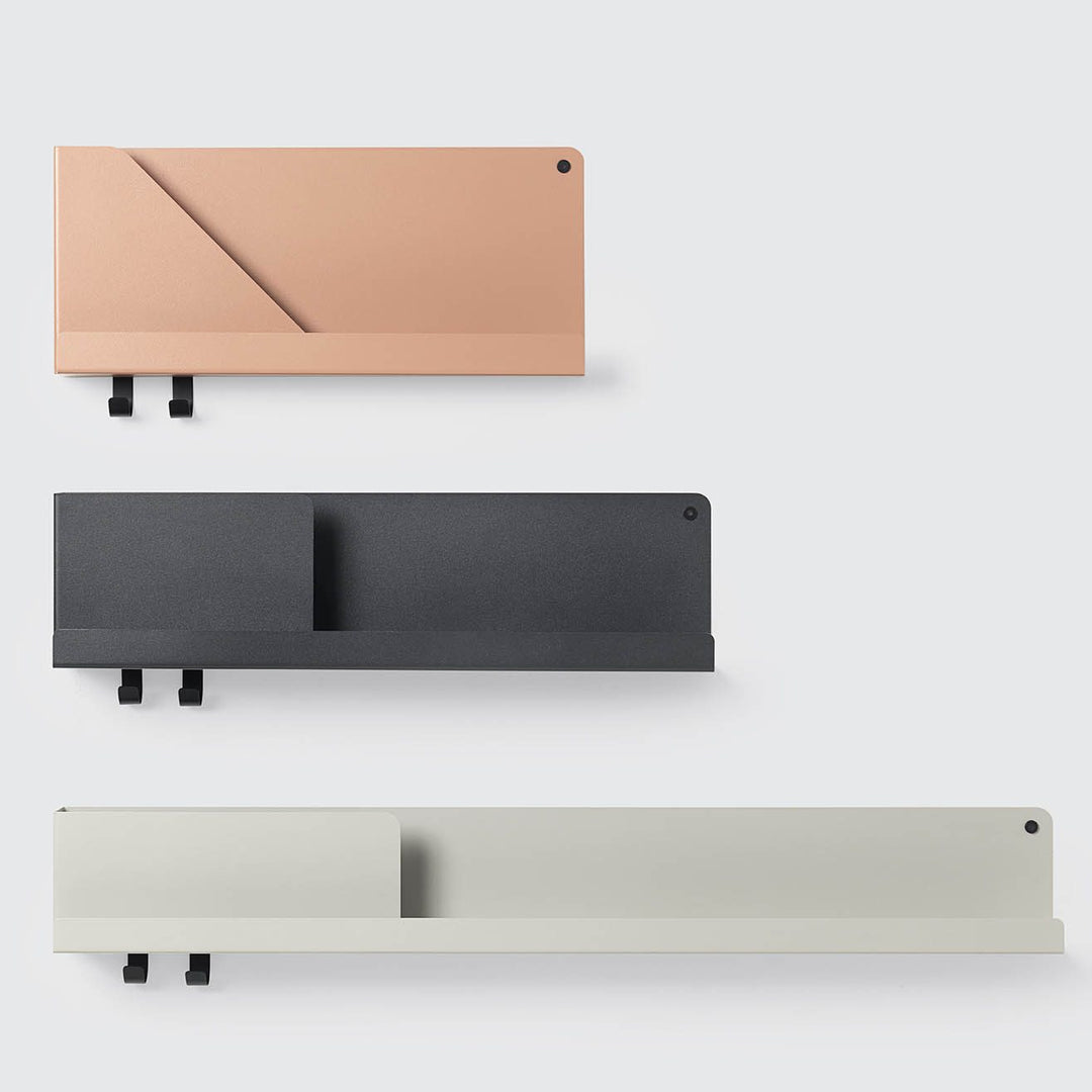 MUUTO Folded Shelves Light Terracotta Small-17521