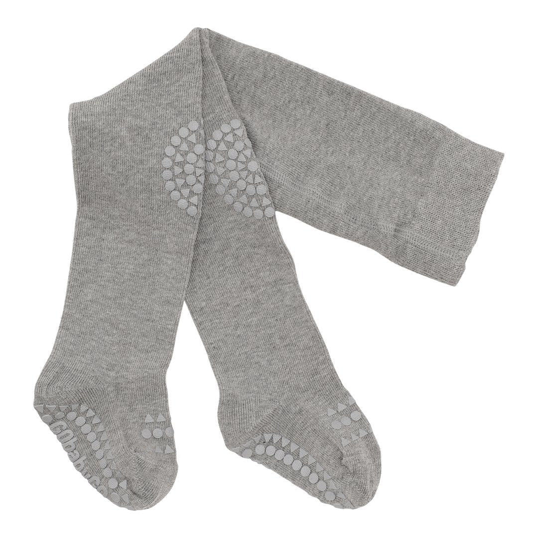 GOBABYGO Crawling Tights Grey Melange