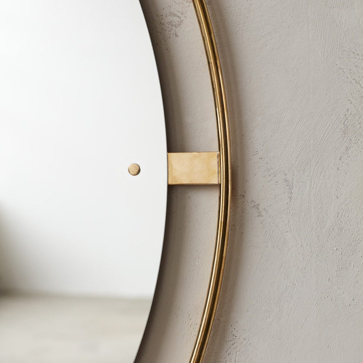 PRE ORDER - MENU Nimbus Mirror Polished Brass 110cm-28719