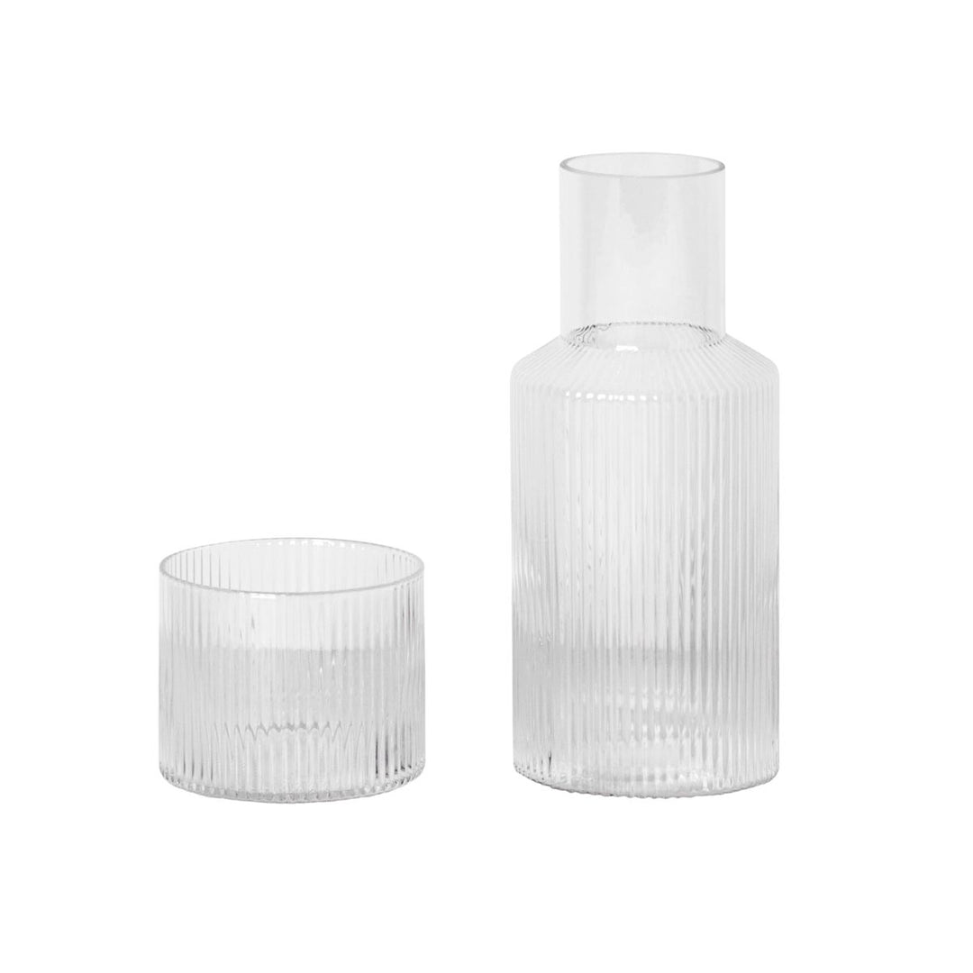 ferm LIVING Ripple Carafe Set-0