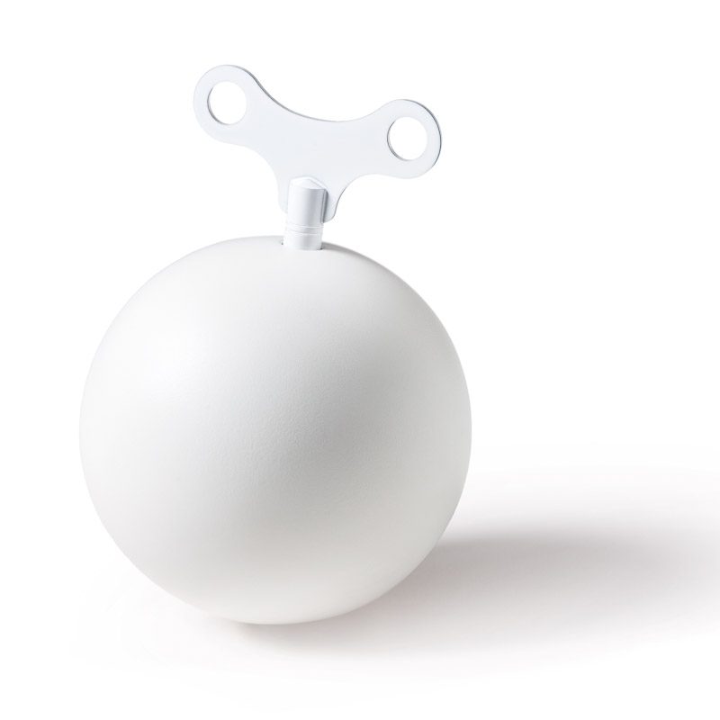 SIEBENSACHEN Mozart Kugel Music Orb Snowball White -0